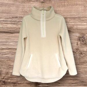 Dudley Stephens Laurel Pullover Cream Sherpa Fleece XS NWOT